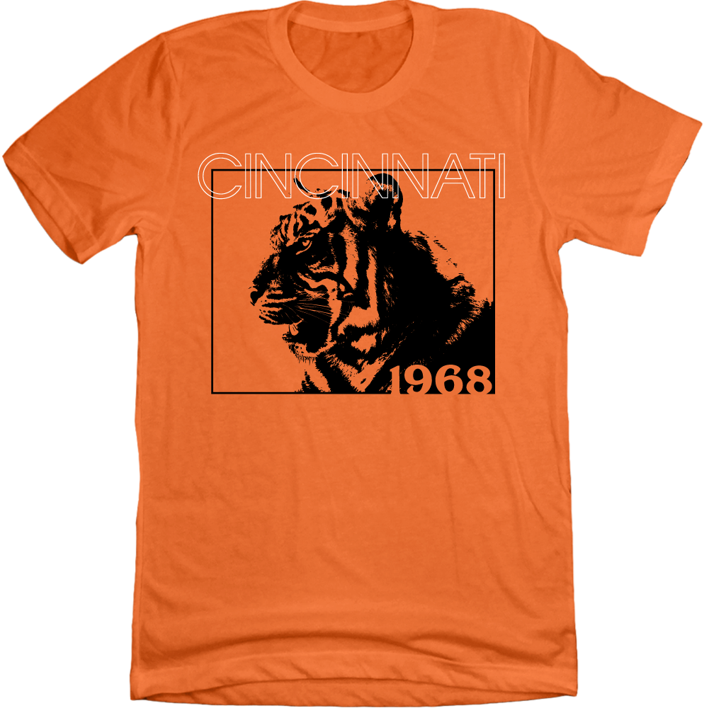 Bengal Tiger Profile 1968 - Cincy Shirts