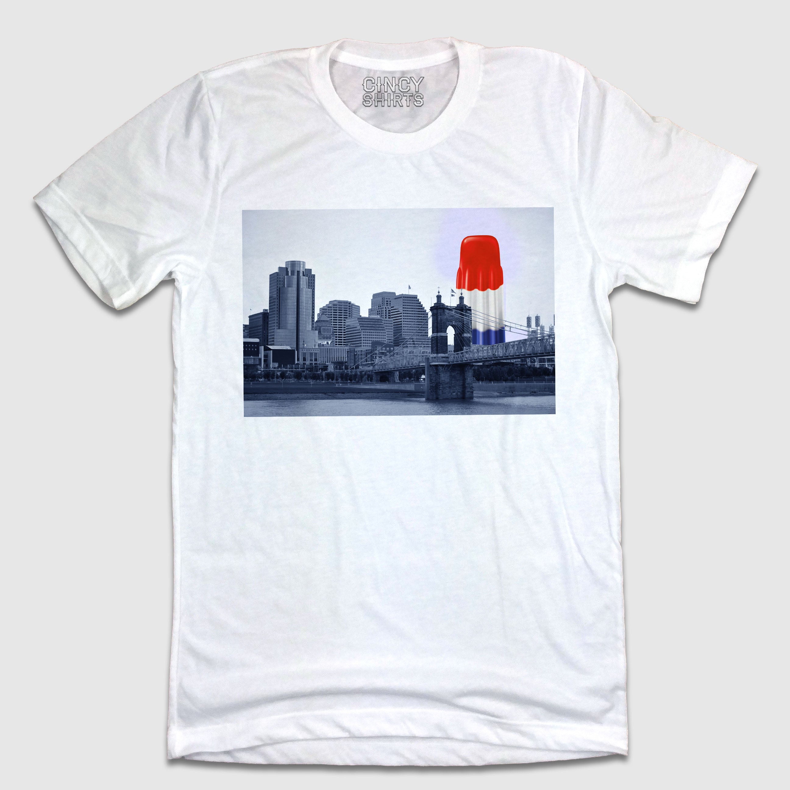 Firecracker Popsicle Cincy Skyline - Cincy Shirts