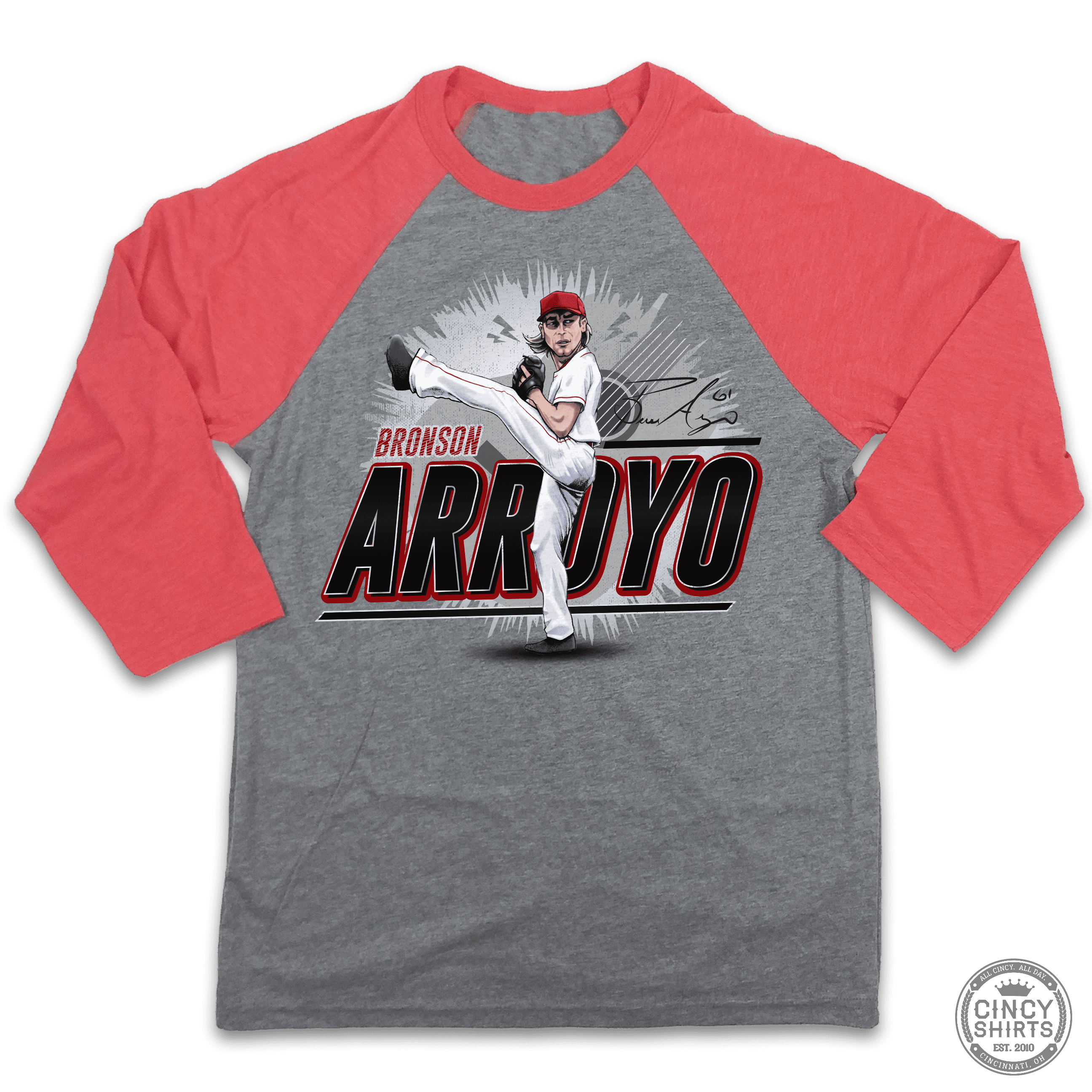 Bronson Arroyo - Hall of Heroes - Cincy Shirts