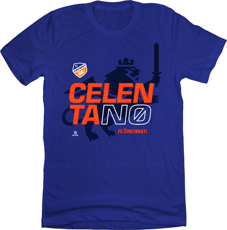 FC Cincinnati CelentaNO T-shirt blue