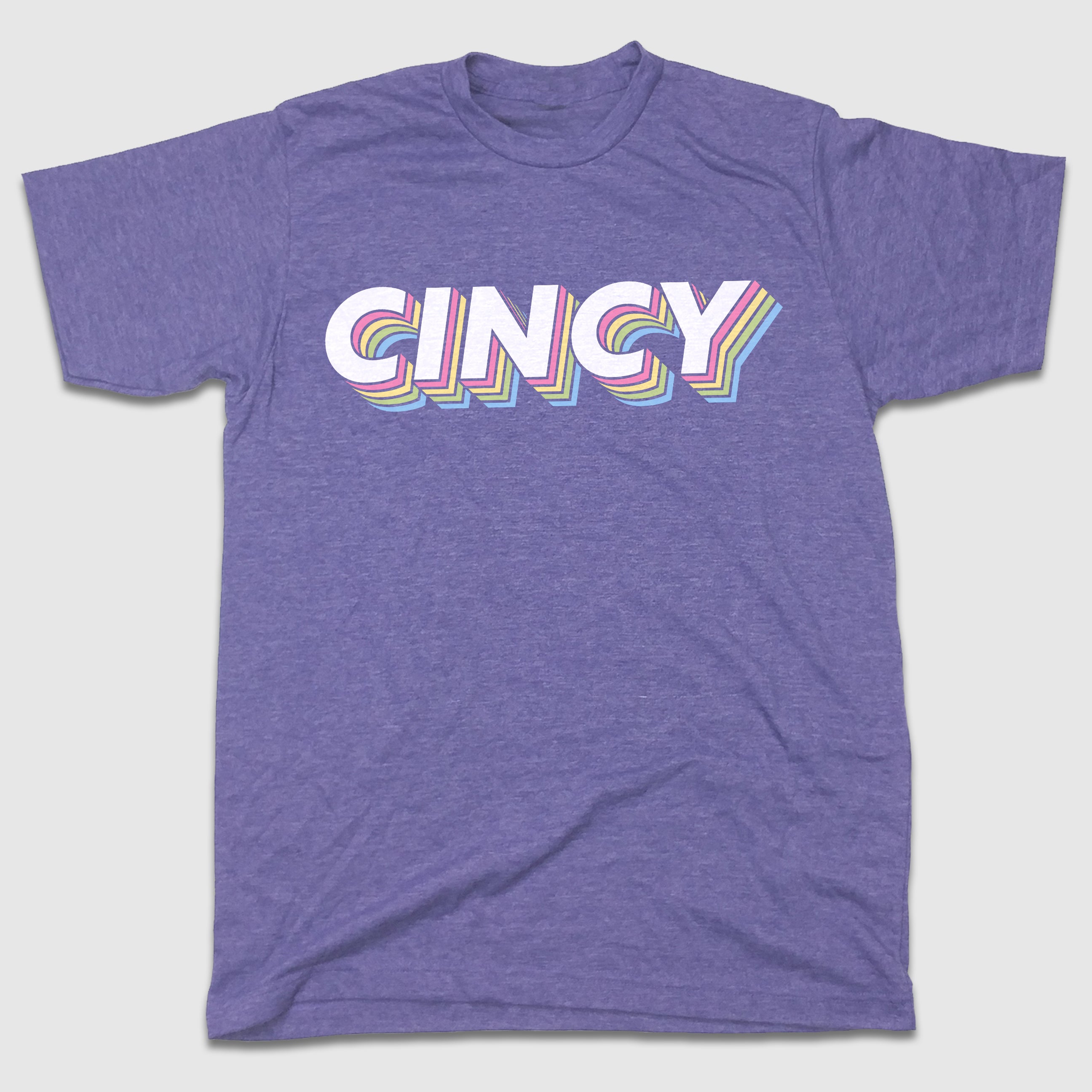 CINCY 3D Retro Logo Tee - Cincy Shirts