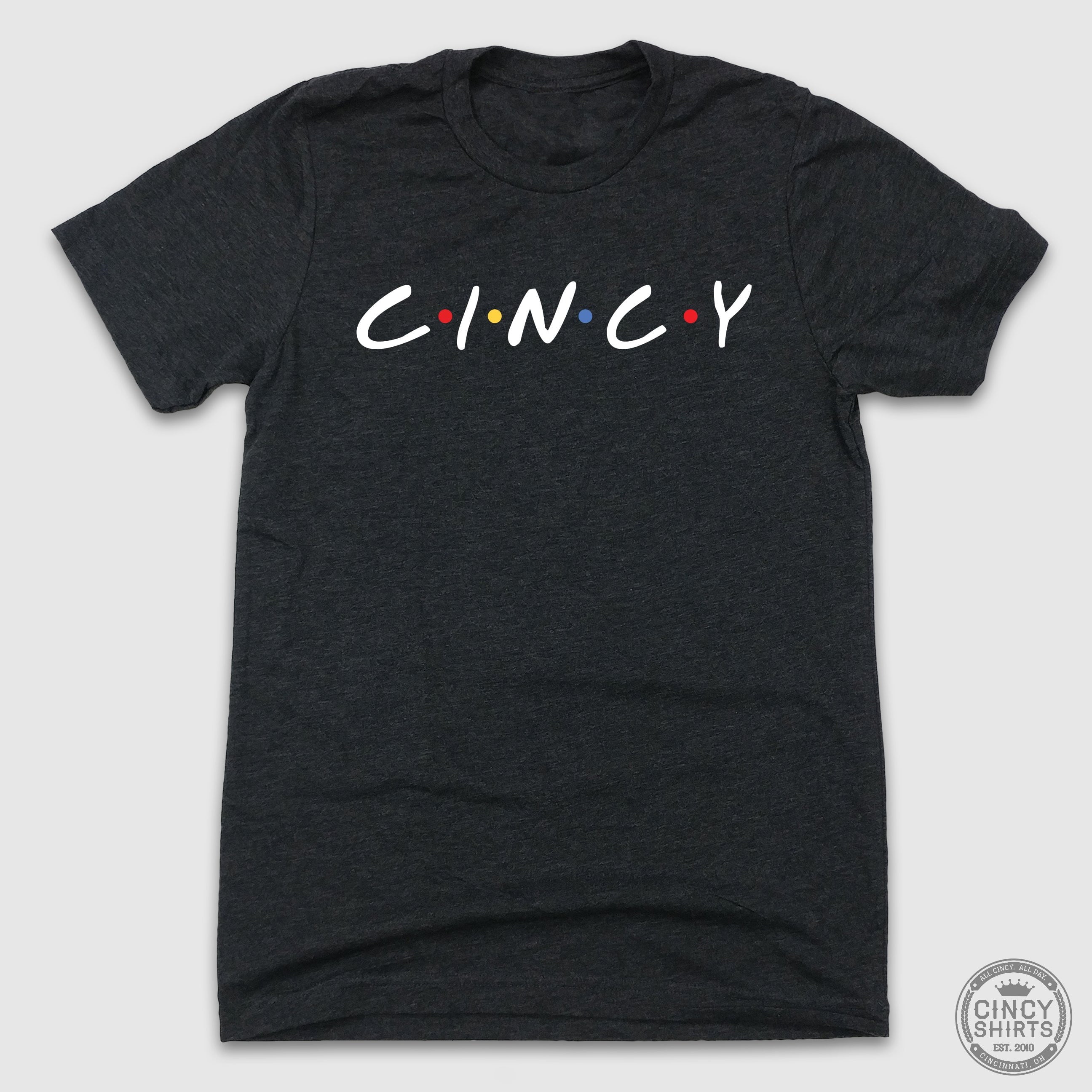 Cƒ€š‚·Iƒ€š‚·Nƒ€š‚·Cƒ€š‚·Y - White Ink - Cincy Shirts