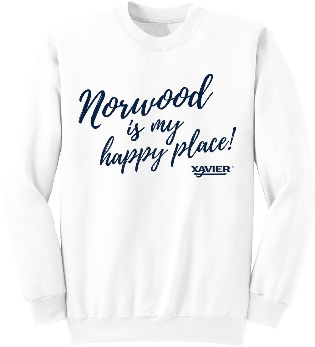 Norwood is my Happy Place Xavier - Cincy Shirts