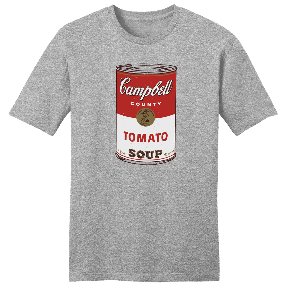Campbell County Soup Can tee
