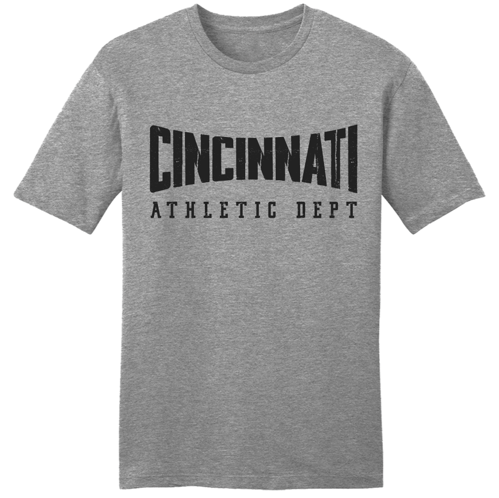 Cincinnati Athletic Department tee