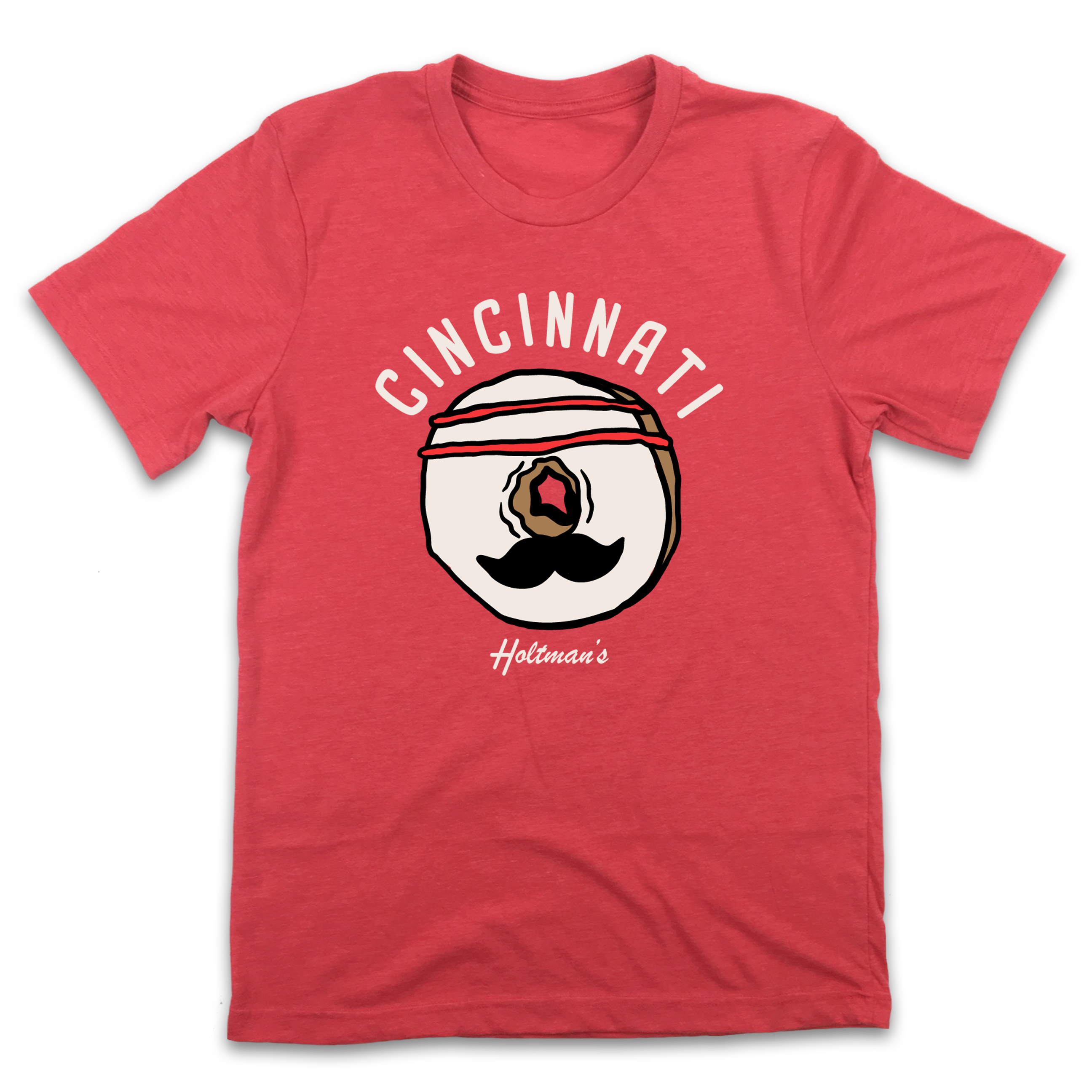 Holtman's Baseball Donut - Adult & Youth Sizes - Cincy Shirts