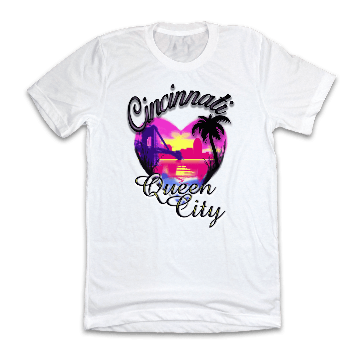 Cincinnati Queen City Airbrush - Spring Break - Cincy Shirts