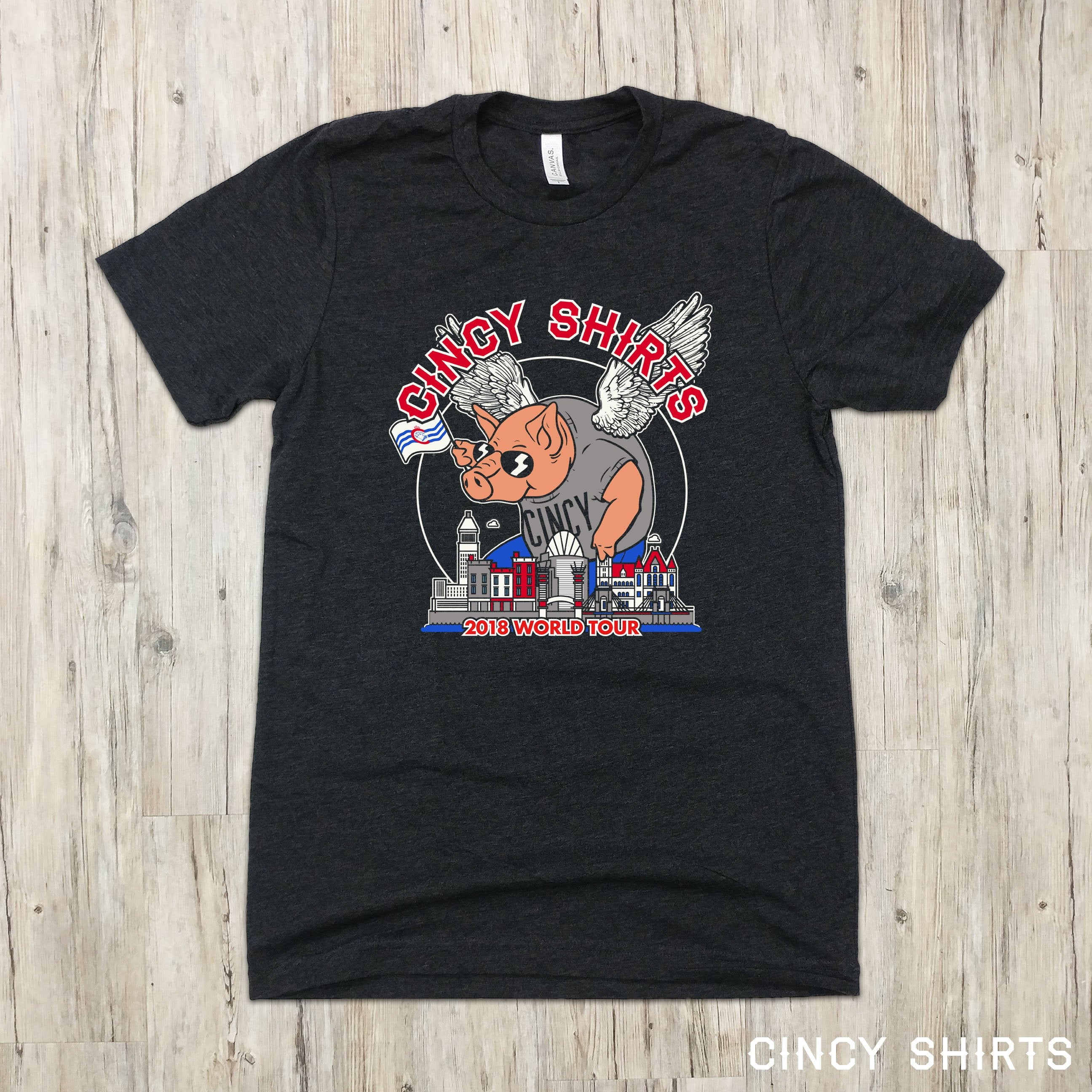 Cincy Shirts World Tour 2018 - Cincy Shirts