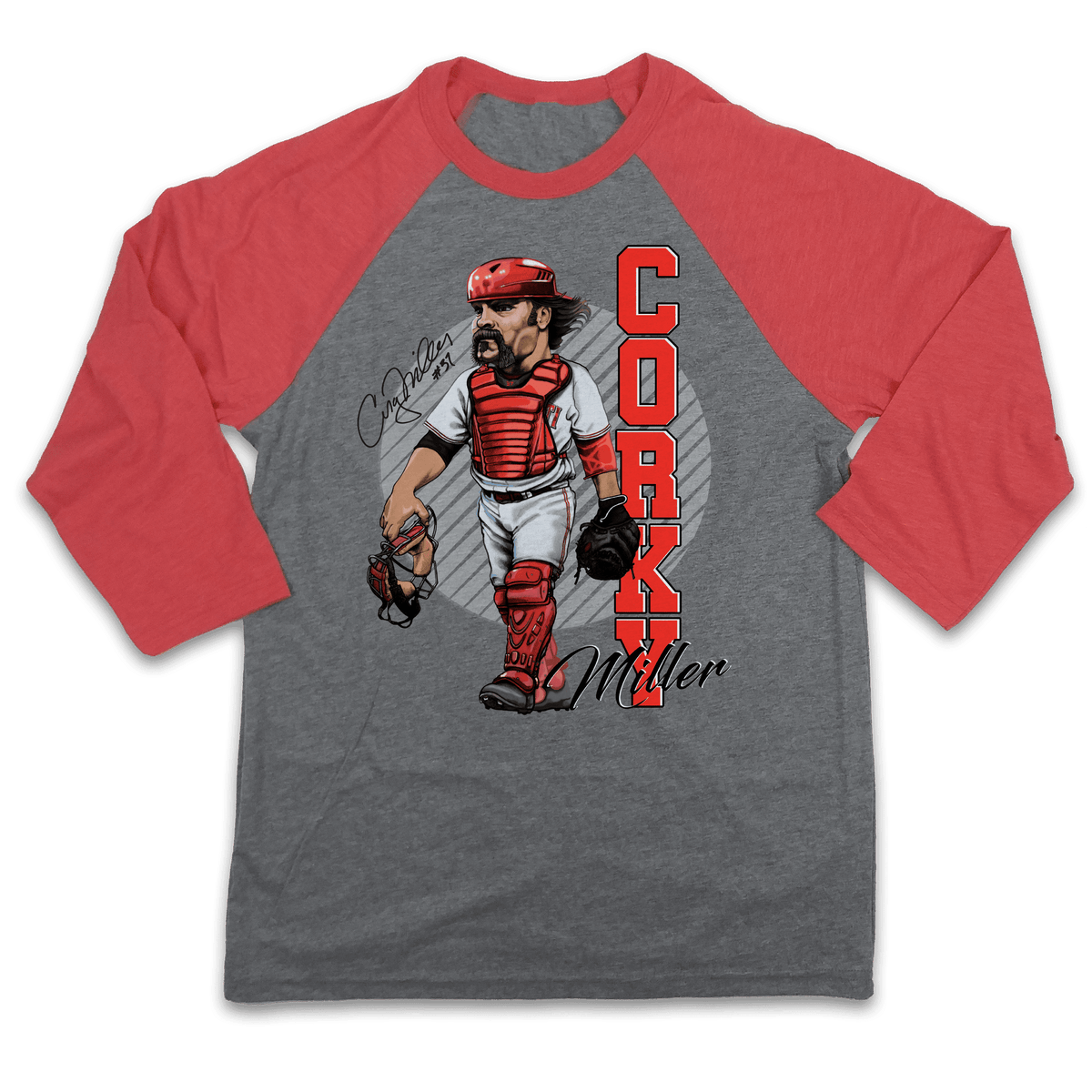 Corky Miller - Hall of Heroes - Cincy Shirts