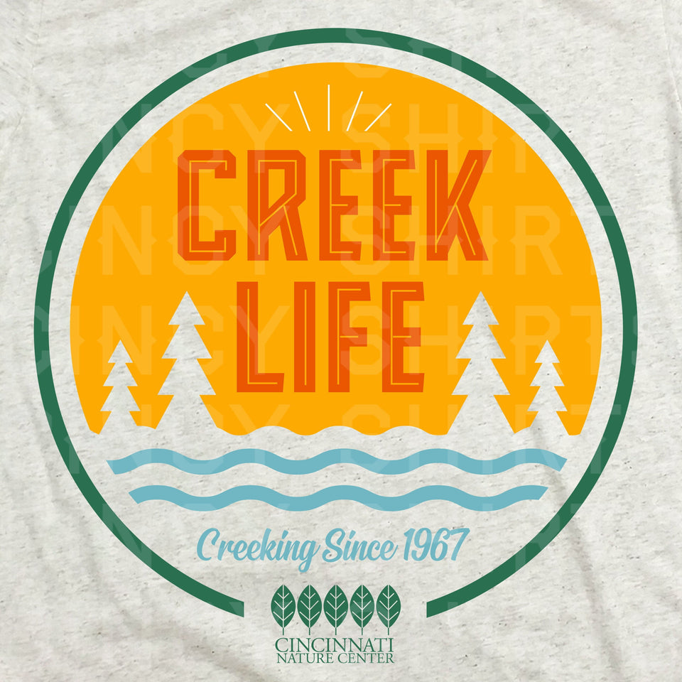 Creek Life Full Color Logo - ONLINE EXCLUSIVE - Cincy Shirts