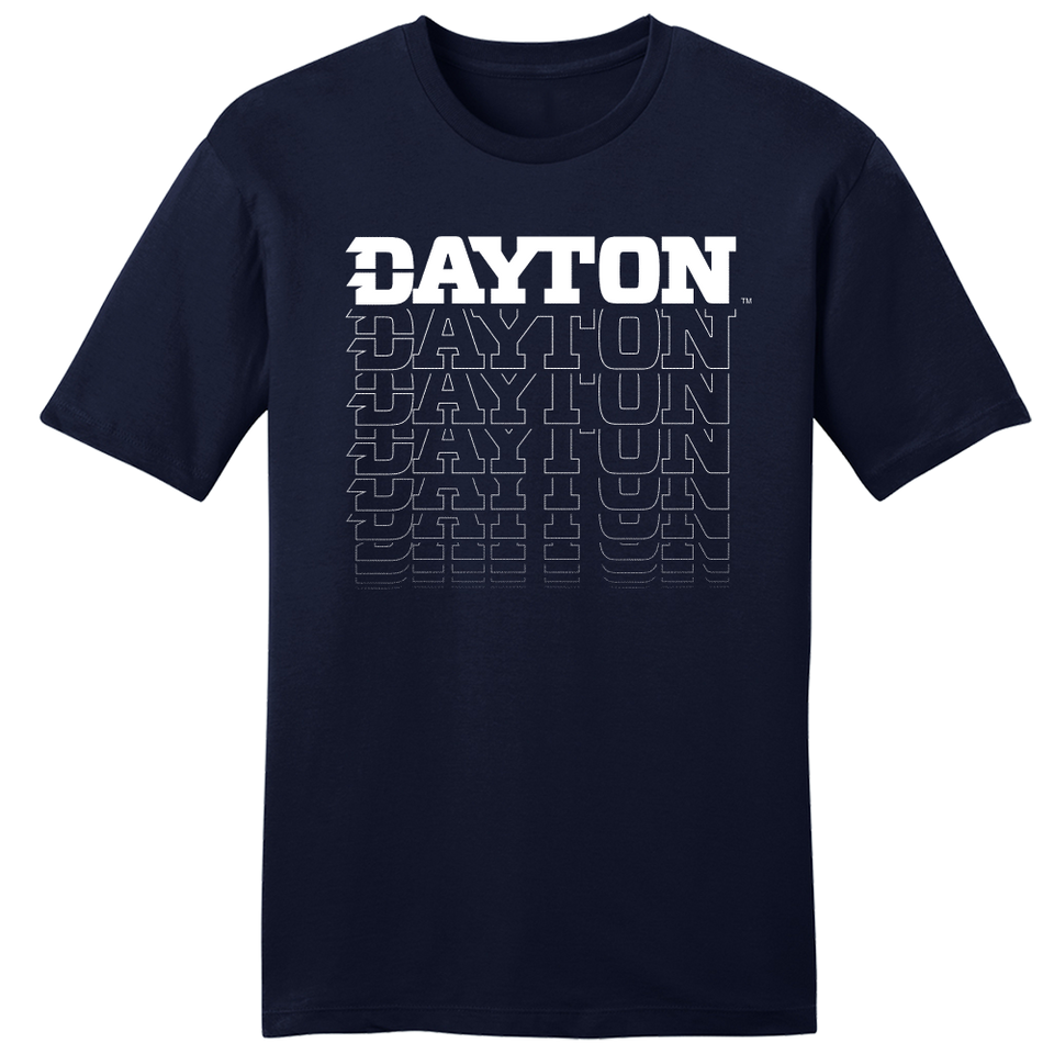University of Dayton Fade Logo - Cincy Shirts
