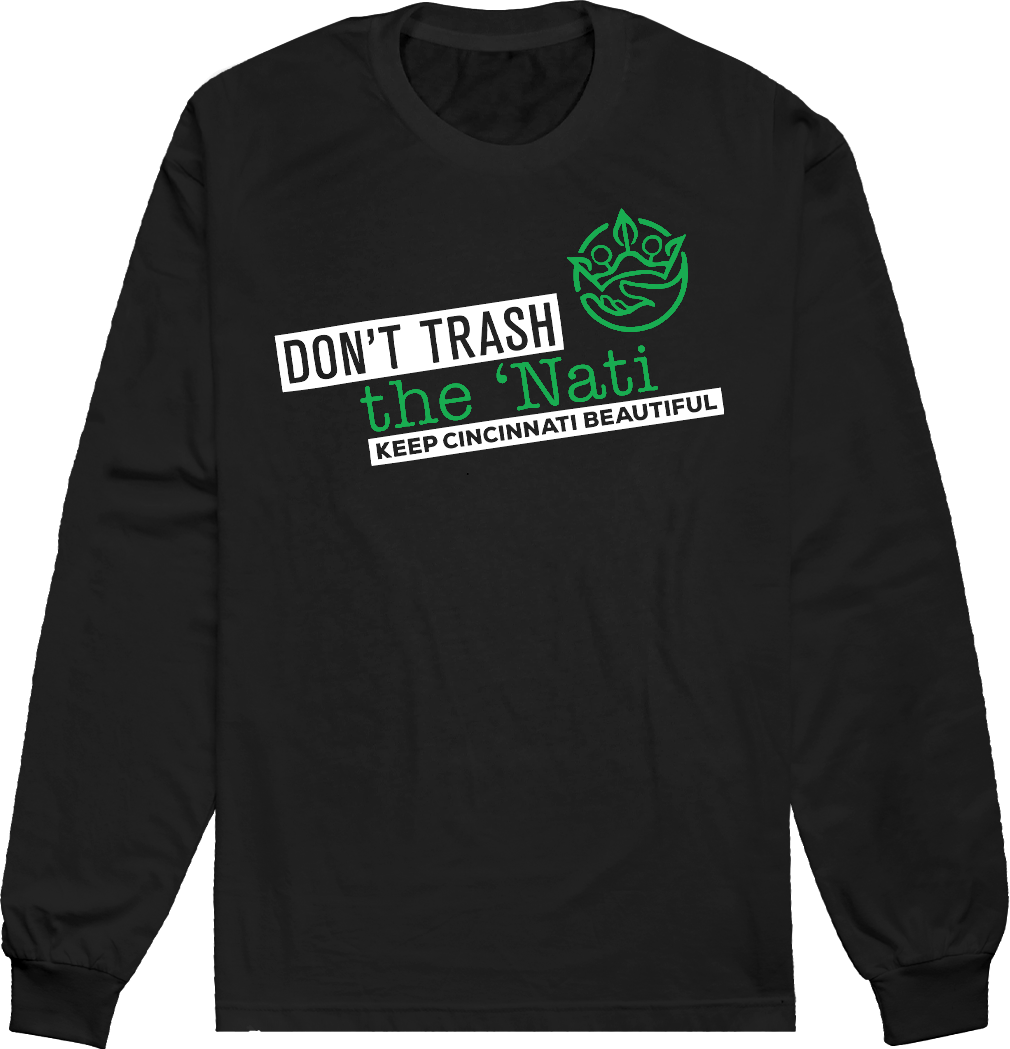 Don't Trash the 'Nati Modern Logo Cincy Shirts Long Sleeve T-shirt