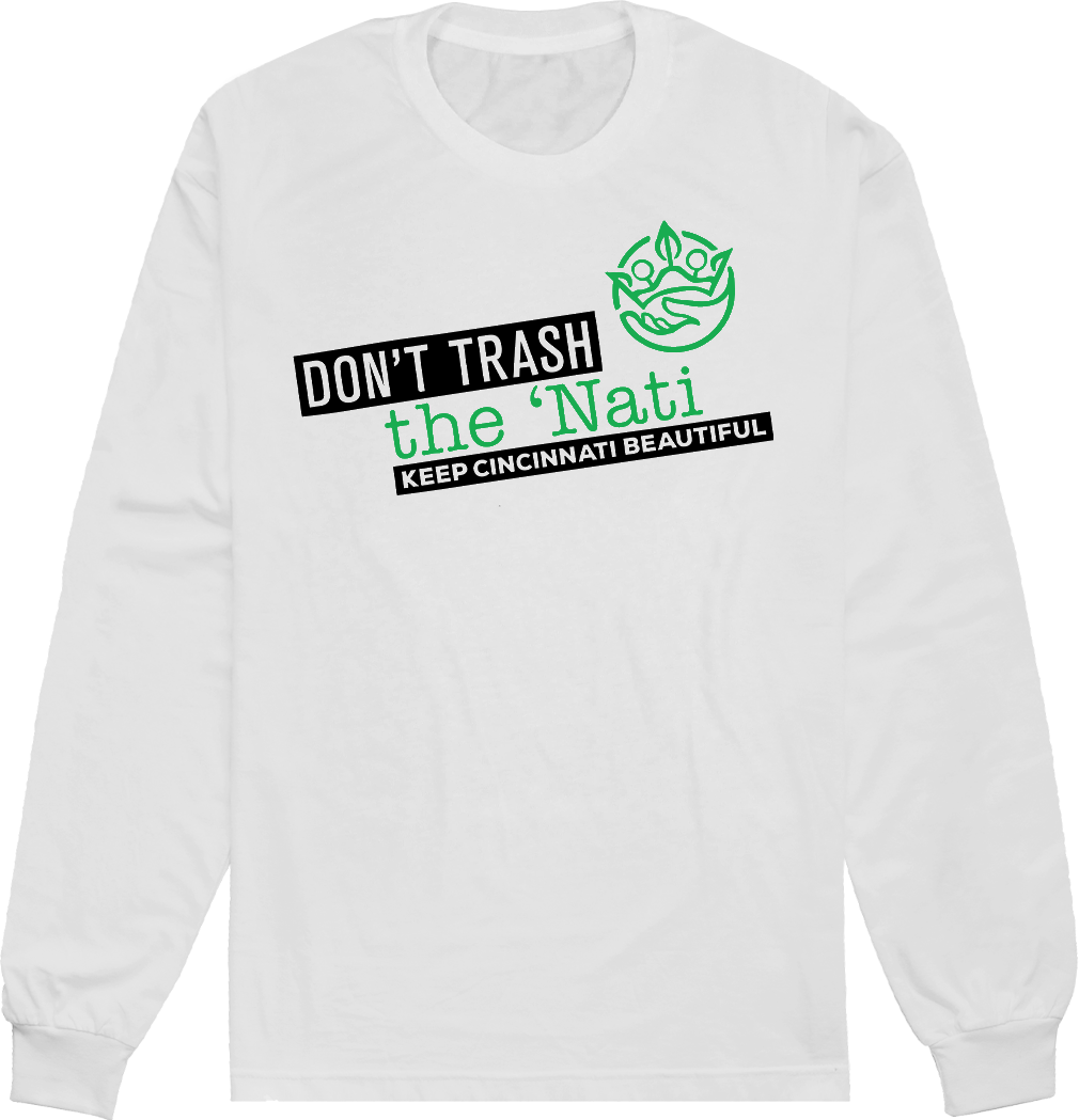 Don't Trash the 'Nati Modern Logo Cincy Shirts Long Sleeve T-shirt