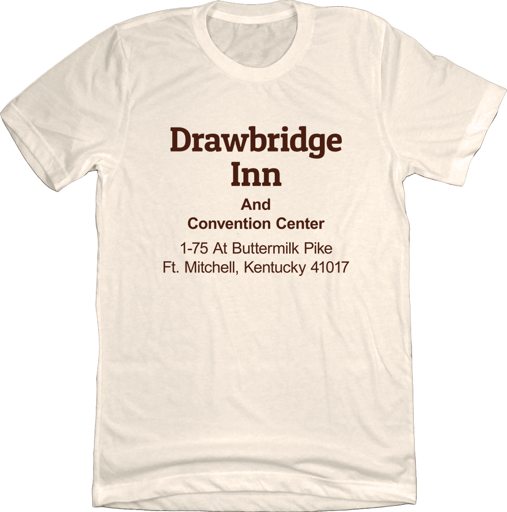 Drawbridge Inn Address Tee - Cincy Shirts