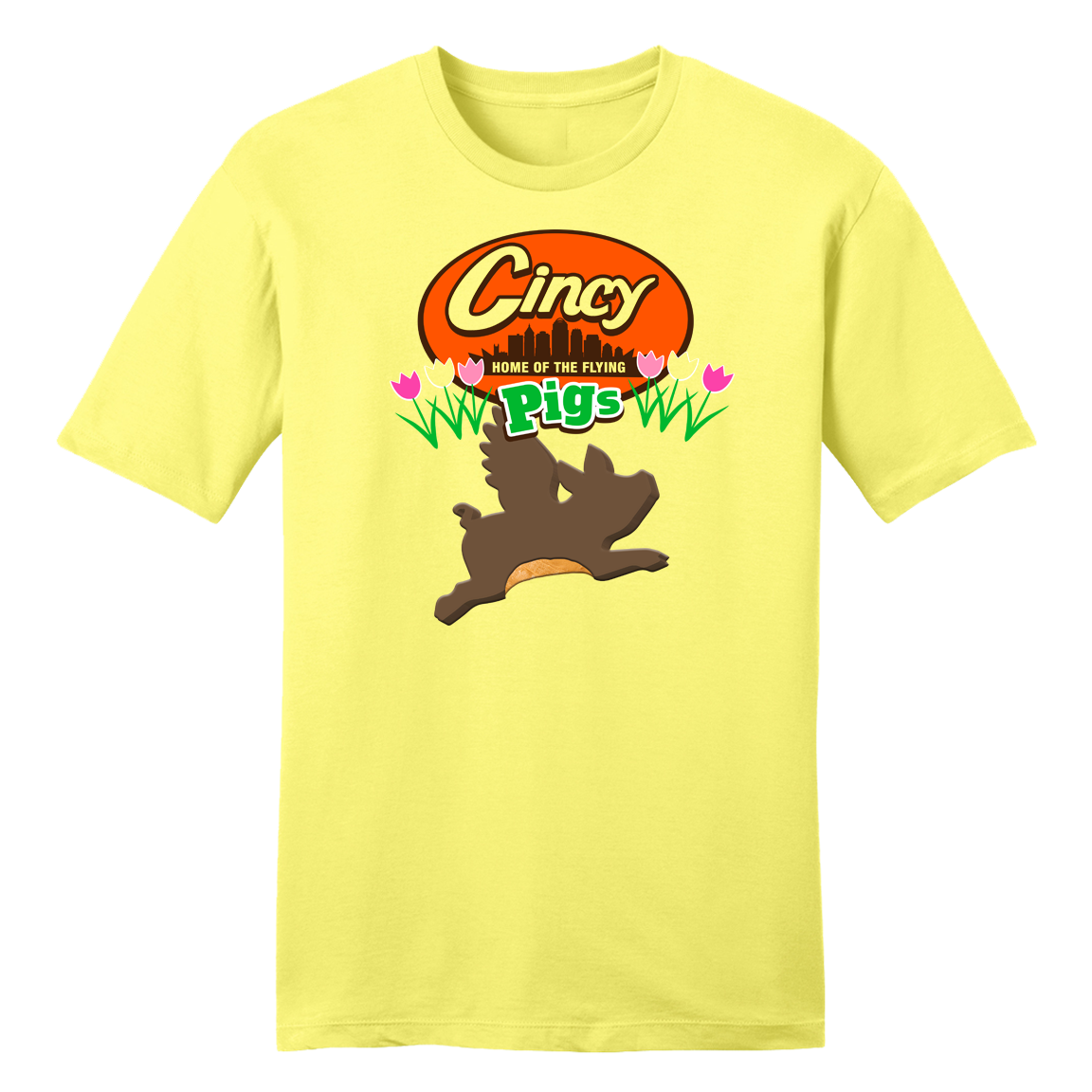 Cincy "Home Of The Flying Peanut Butter Pigs" - Cincy Shirts
