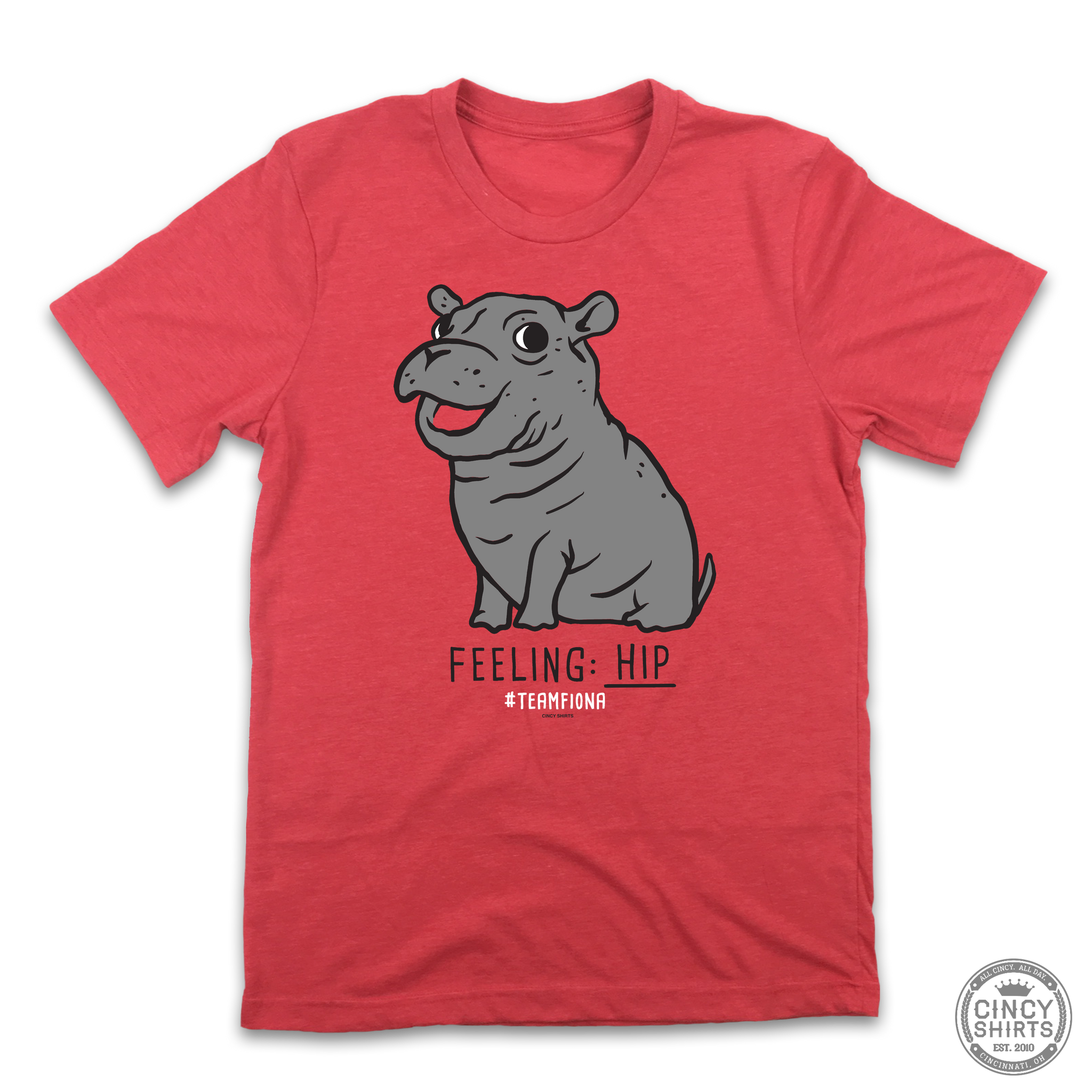 Team Fiona - Fiona The Hippo Baby T Shirt