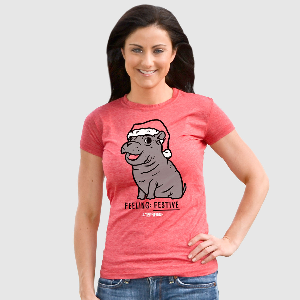 Fiona Feeling Festive Holiday Tee - Cincy Shirts