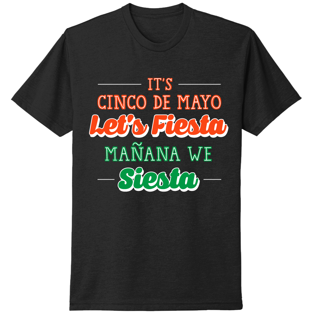 Fiesta Siesta Cinco de Mayo tee