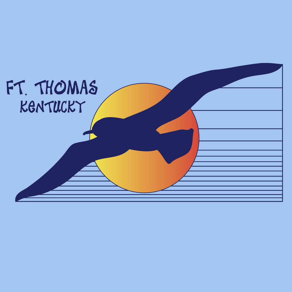 Ft Thomas, KY - Spring Break Seagull - Cincy Shirts
