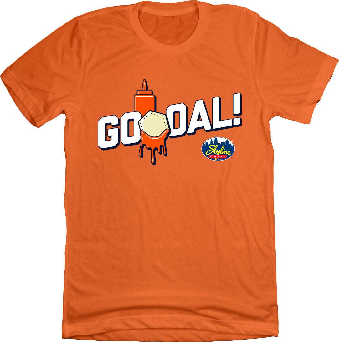 Skyline Chili Goooal! T-shirt orange