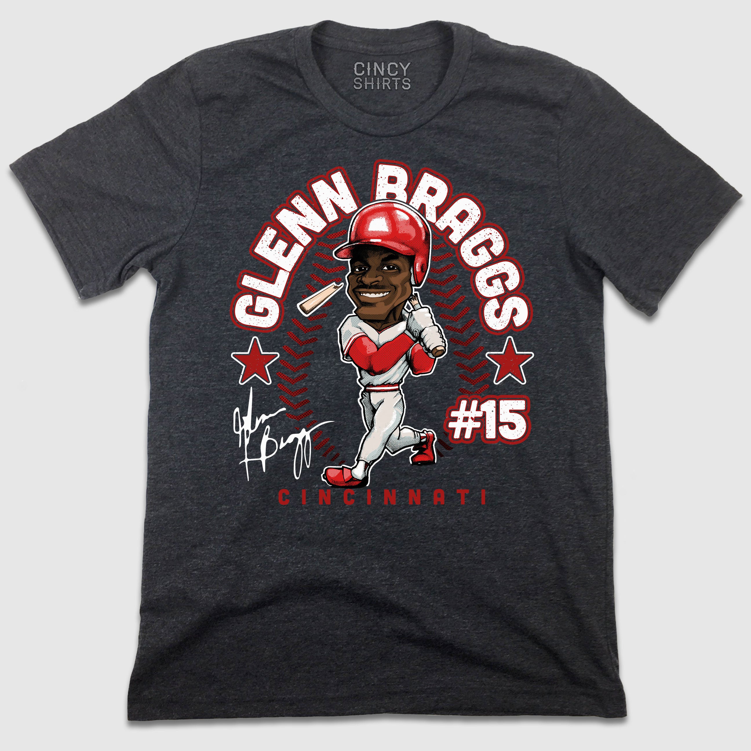 Glenn Braggs - Hall of Heroes - Cincy Shirts