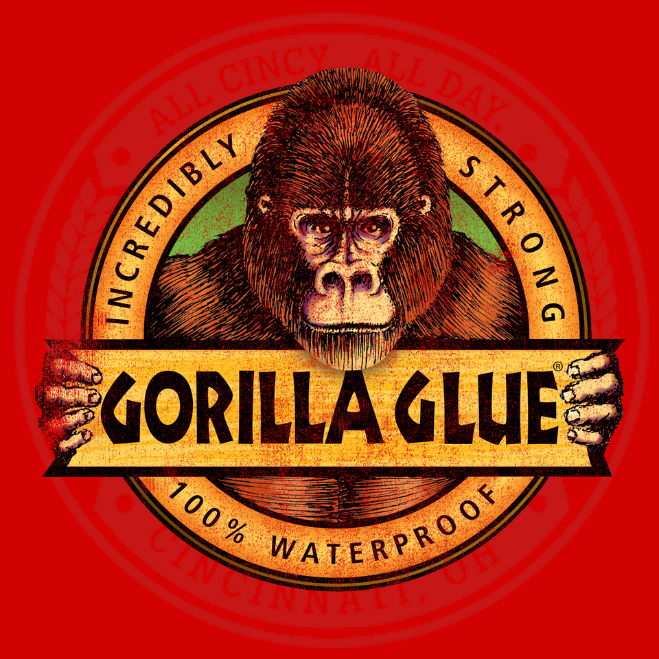 Gorilla Glue Full Color Logo - ONLINE EXCLUSIVE - Cincy Shirts