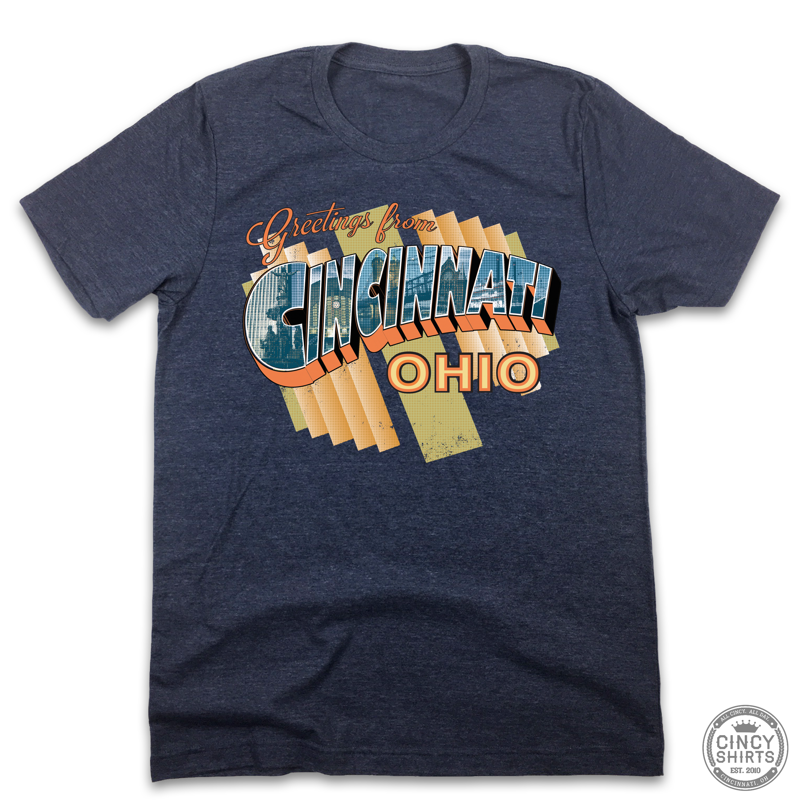 Greetings From Cincinnati, Ohio - Cincy Shirts