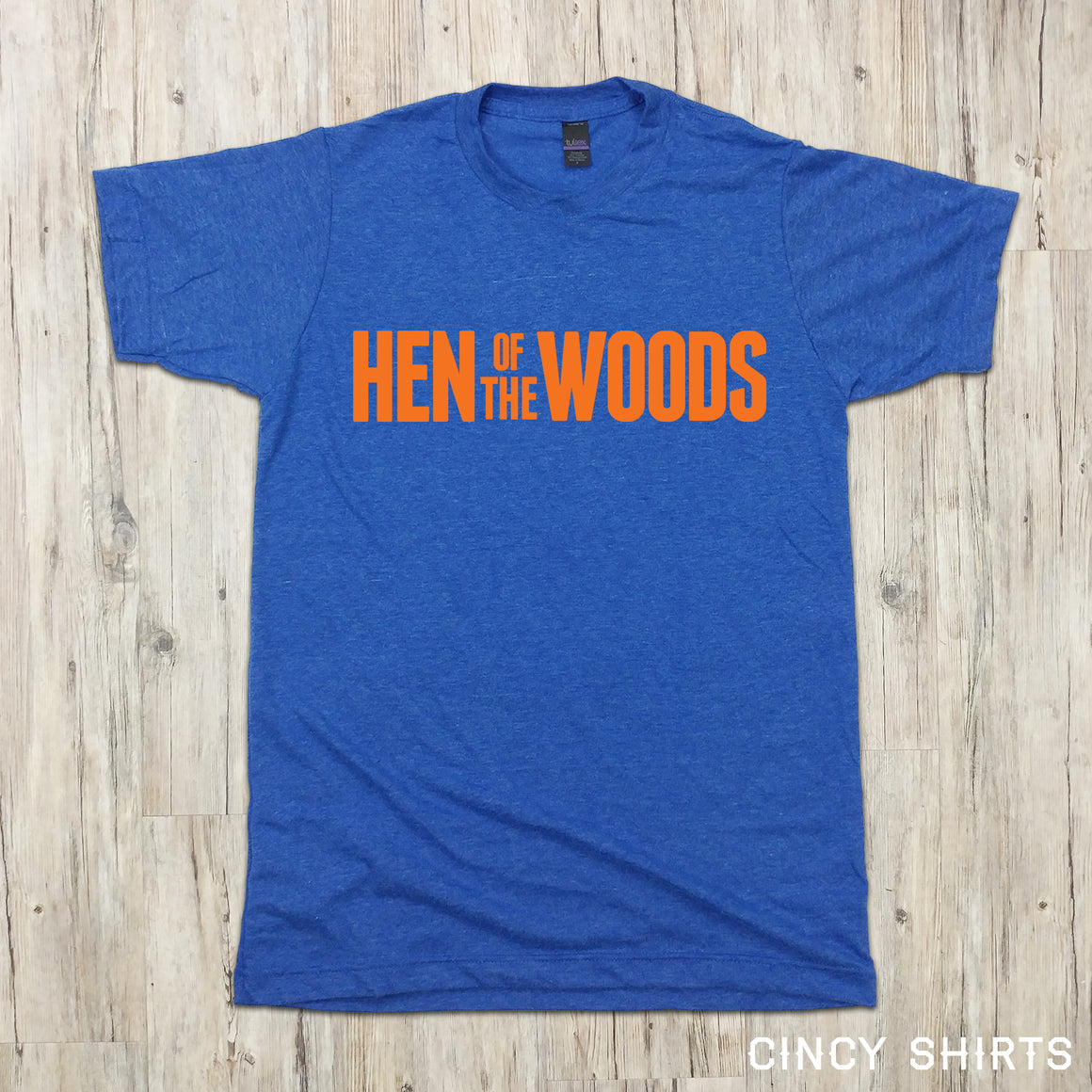 Hen Of The Woods Text - Cincy Shirts