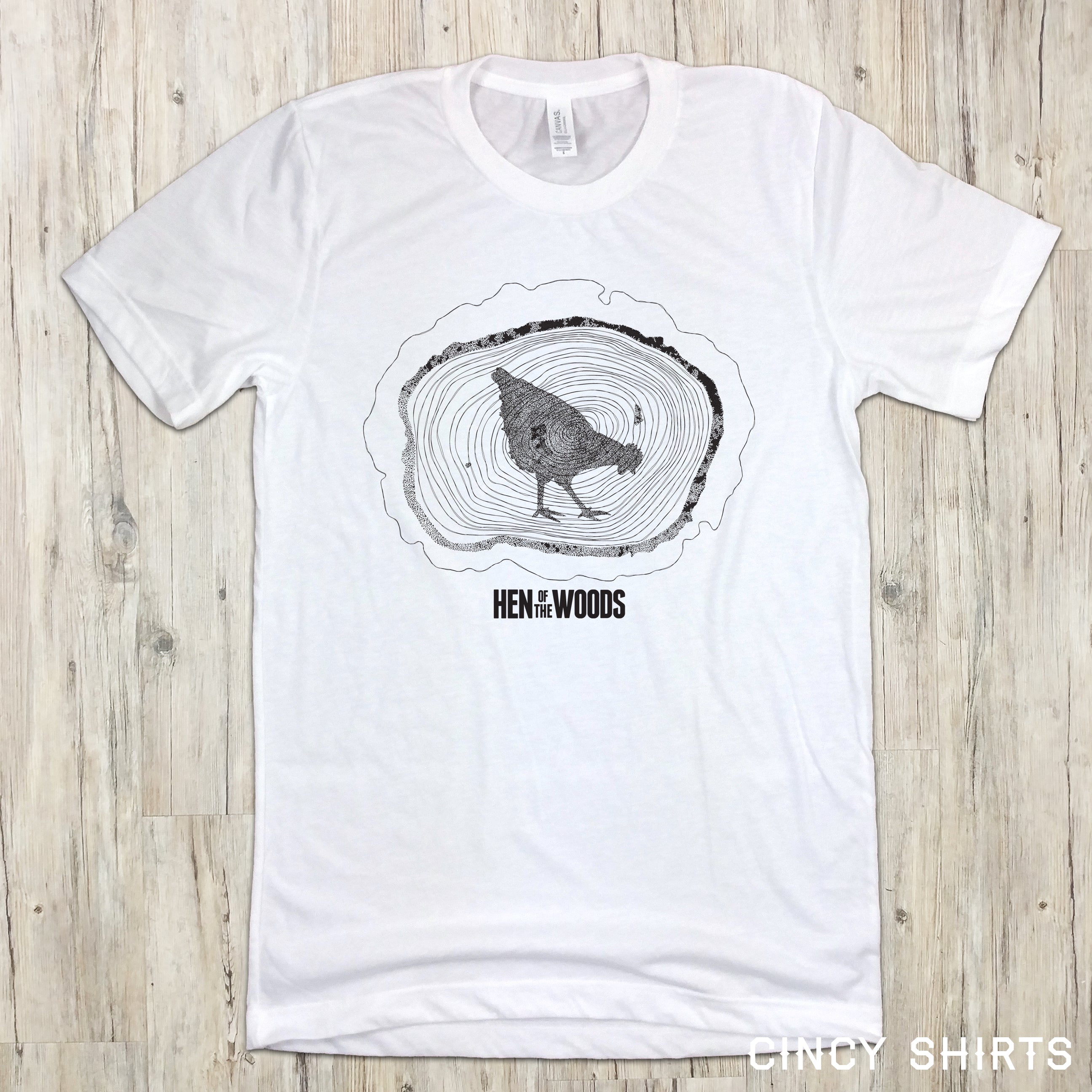 Hen Of The Woods Logo - Cincy Shirts