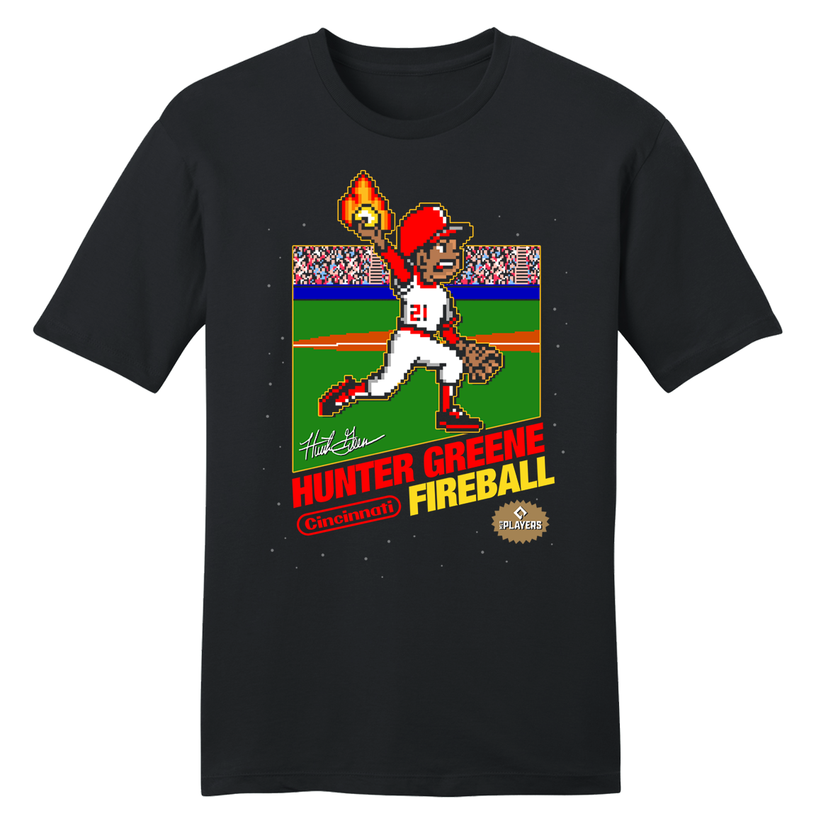 Greene 8Bit MLBPA Tee