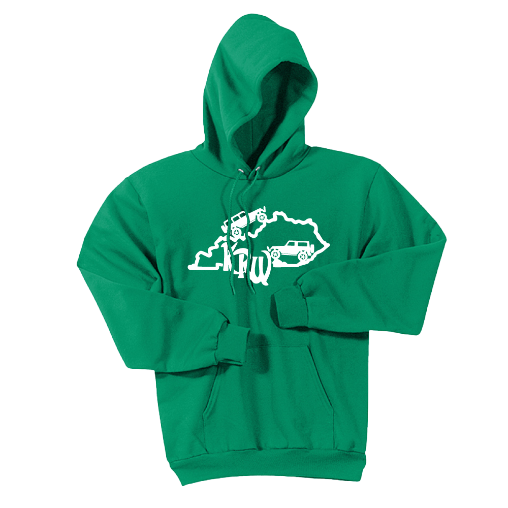 Kentucky Rebel Wranglers White Logo Sweatshirts - Cincy Shirts