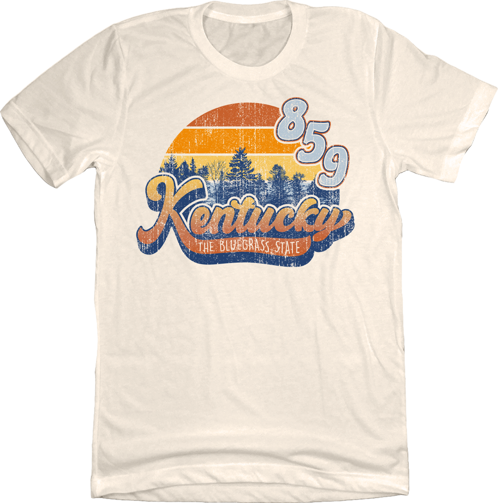 Kentucky 859 Bluegrass Retro - Cincy Shirts