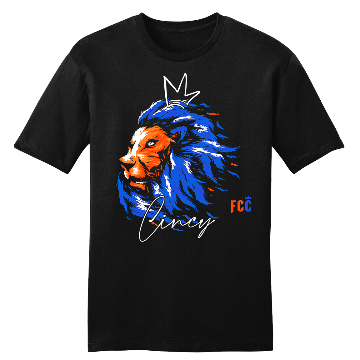 FC Cincinnati Lion Head Sketch - Cincy Shirts