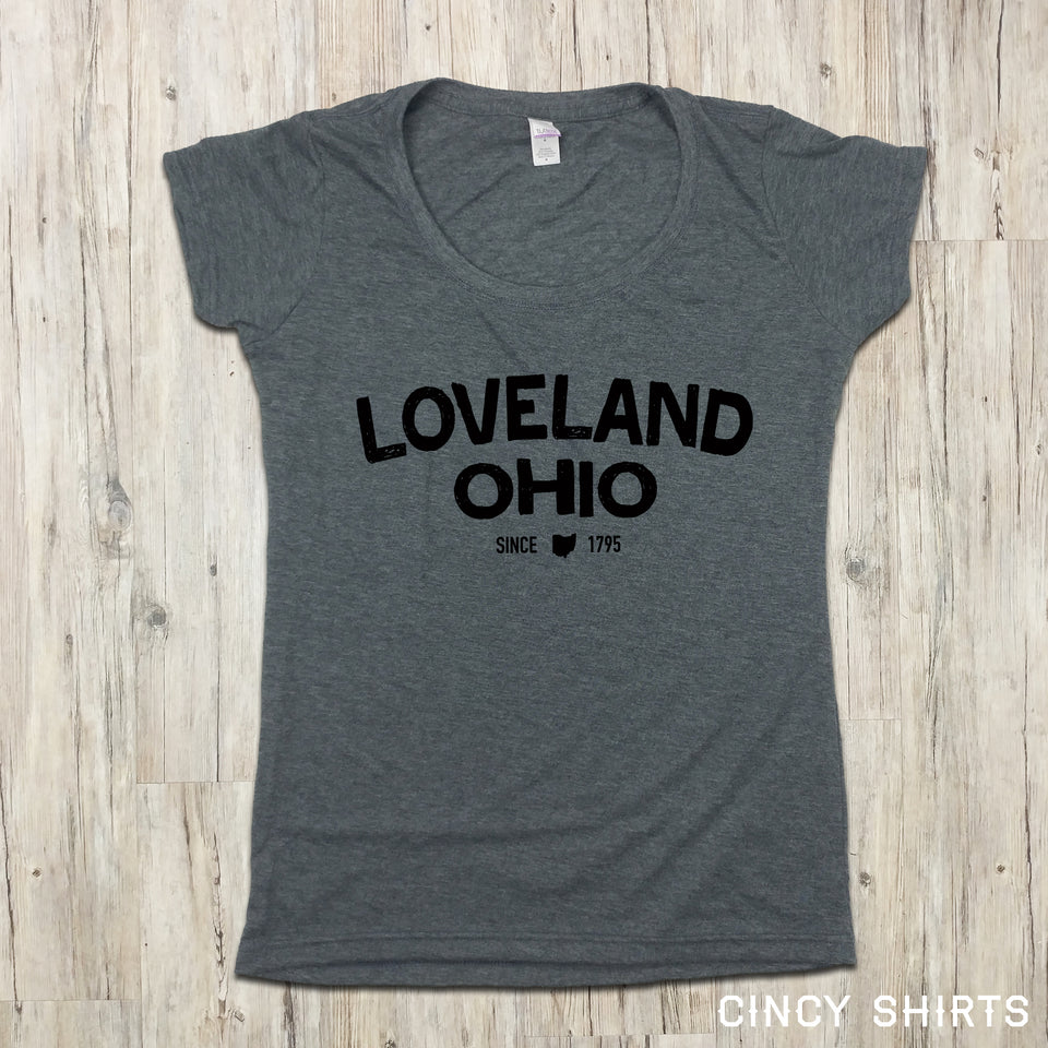 Loveland Ohio Curved Type - Youth - Cincy Shirts
