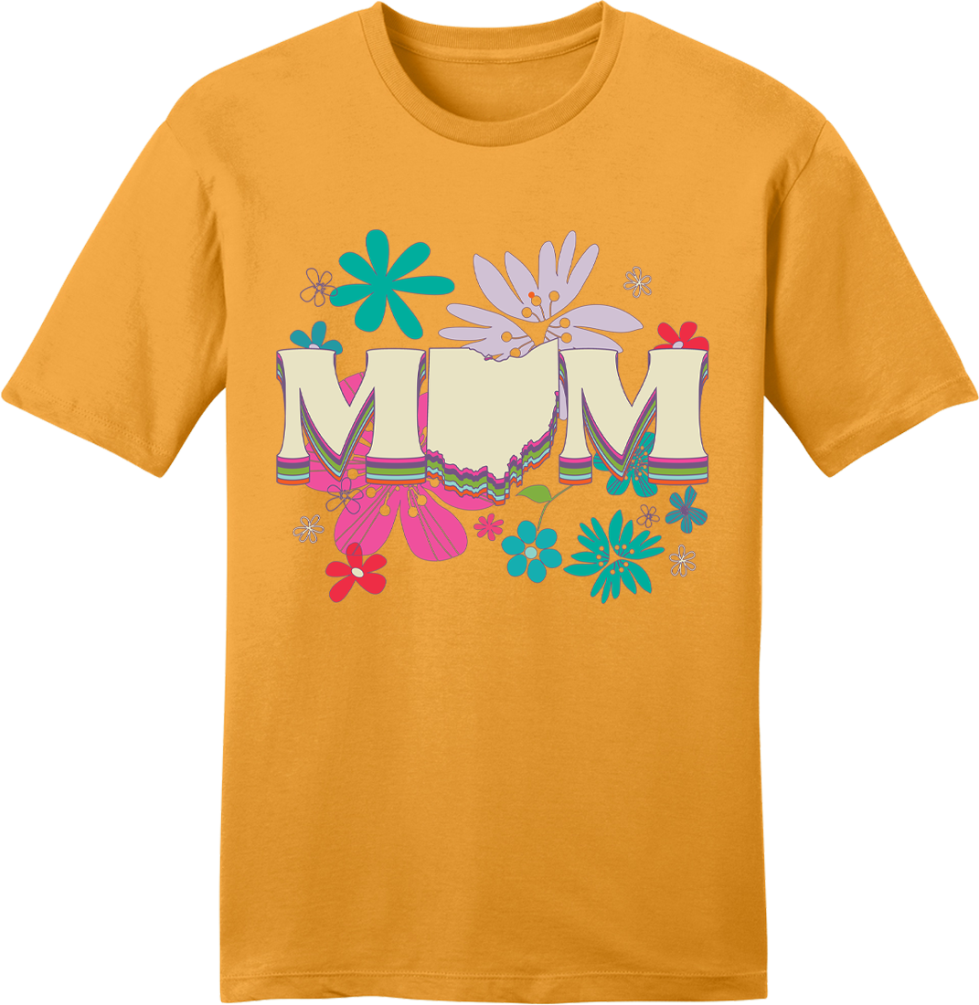 Mom Hippy Vibe tee