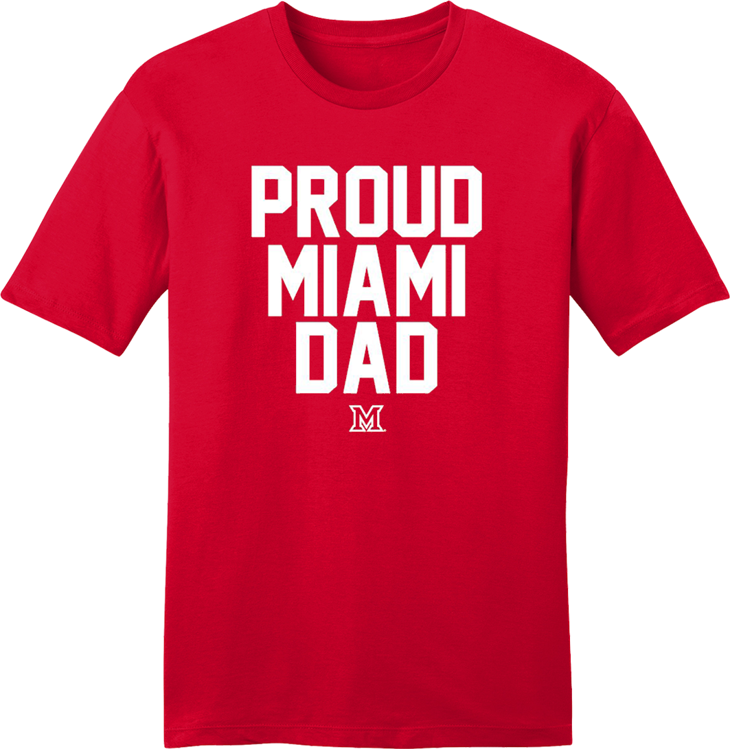 Proud Miami University Dad tee