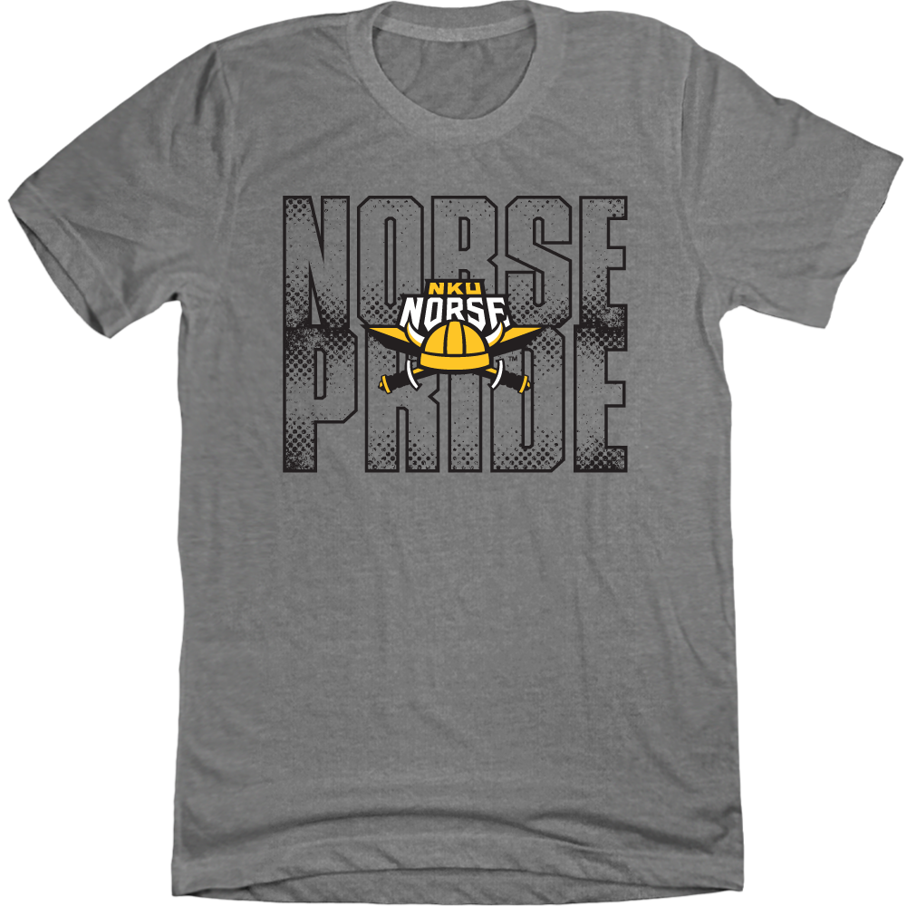 NKU Norse Pride grey T-shirt Cincy Shirts grey