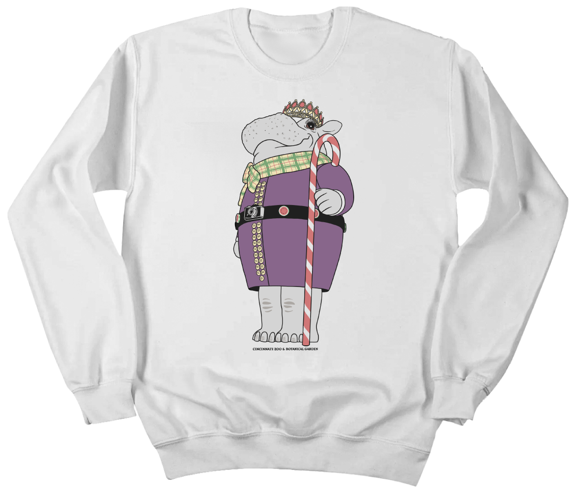 Fiona Nutcracker white crewneck Cincy Shirts