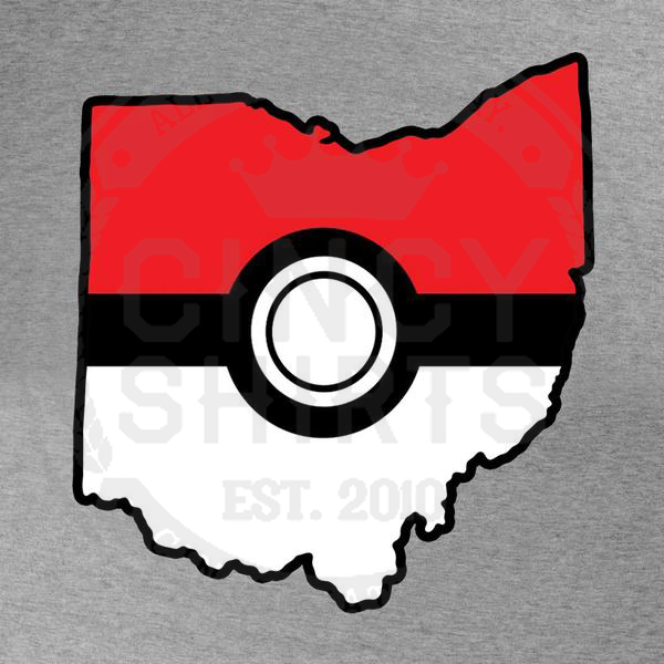 Pokeball Ohio - Cincy Shirts