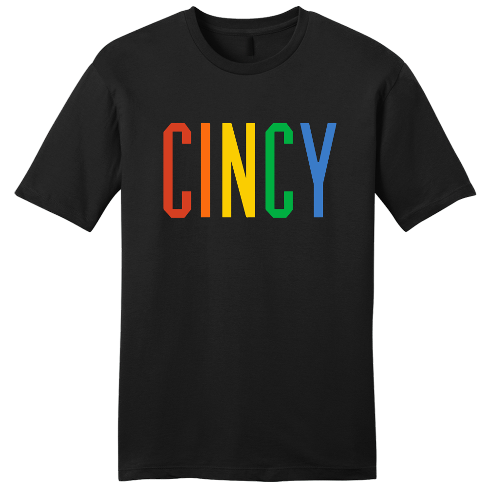 Cincy Block Rainbow Pride - Cincy Shirts