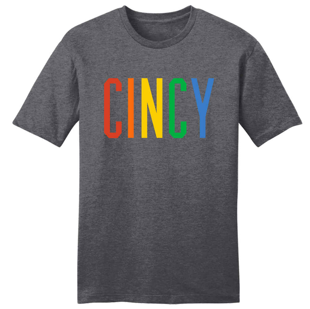Cincy Block Rainbow Pride - Cincy Shirts