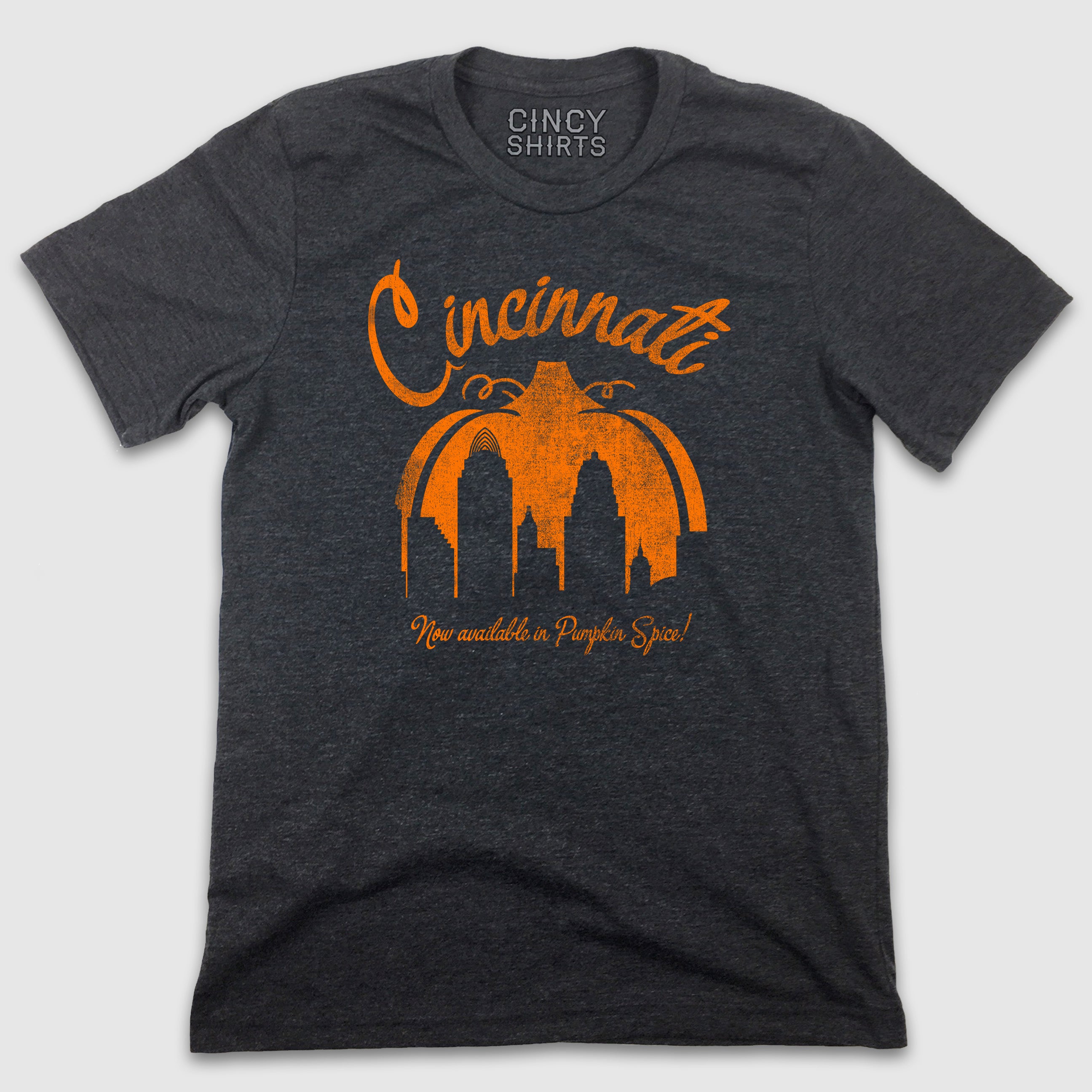 Cincinnati Now Available in Pumpkin Spice - Cincy Shirts