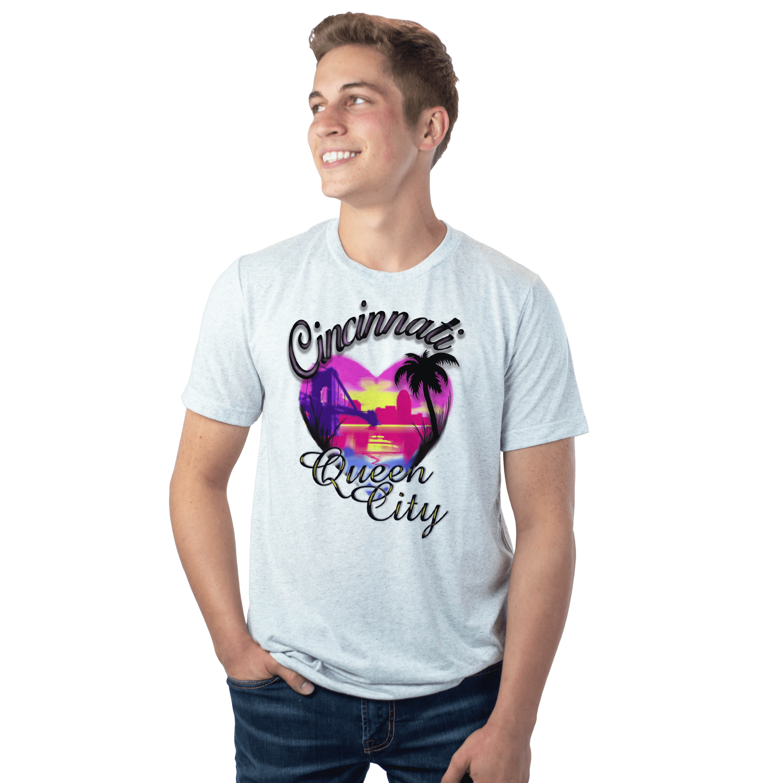 Cincinnati Queen City Airbrush - Spring Break - Cincy Shirts