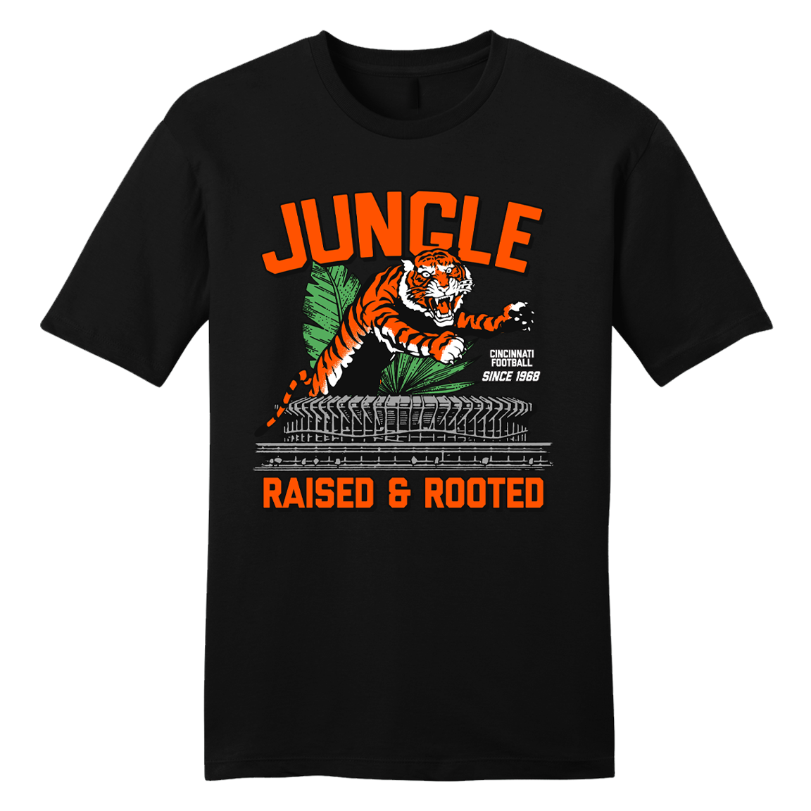 Raised & Rooted - Cincinnati Football - Cincy Shirts