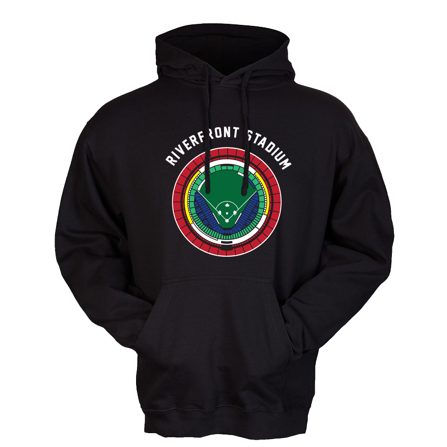 Riverfront Stadium Seating Chart Hoodie - Cincy Shirts