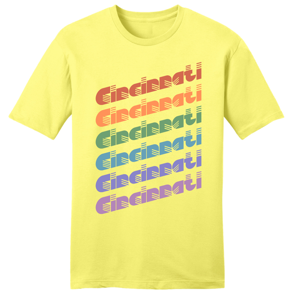 Cincinnati Repeat Spring Retro - Cincy Shirts