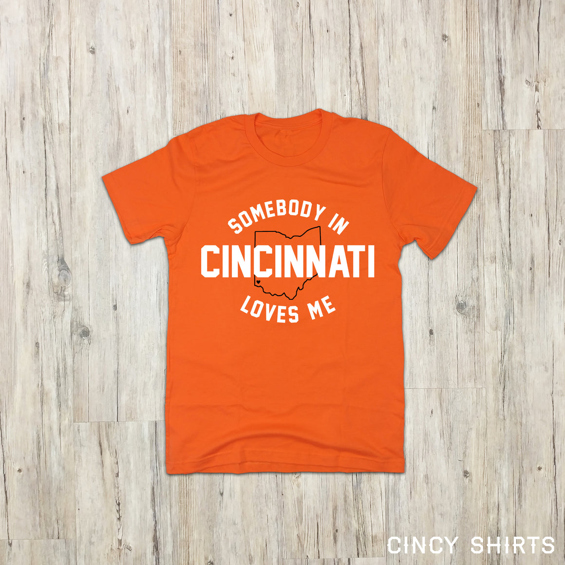 Somebody In Cincinnati Loves Me - Youth Sizes - Cincy Shirts