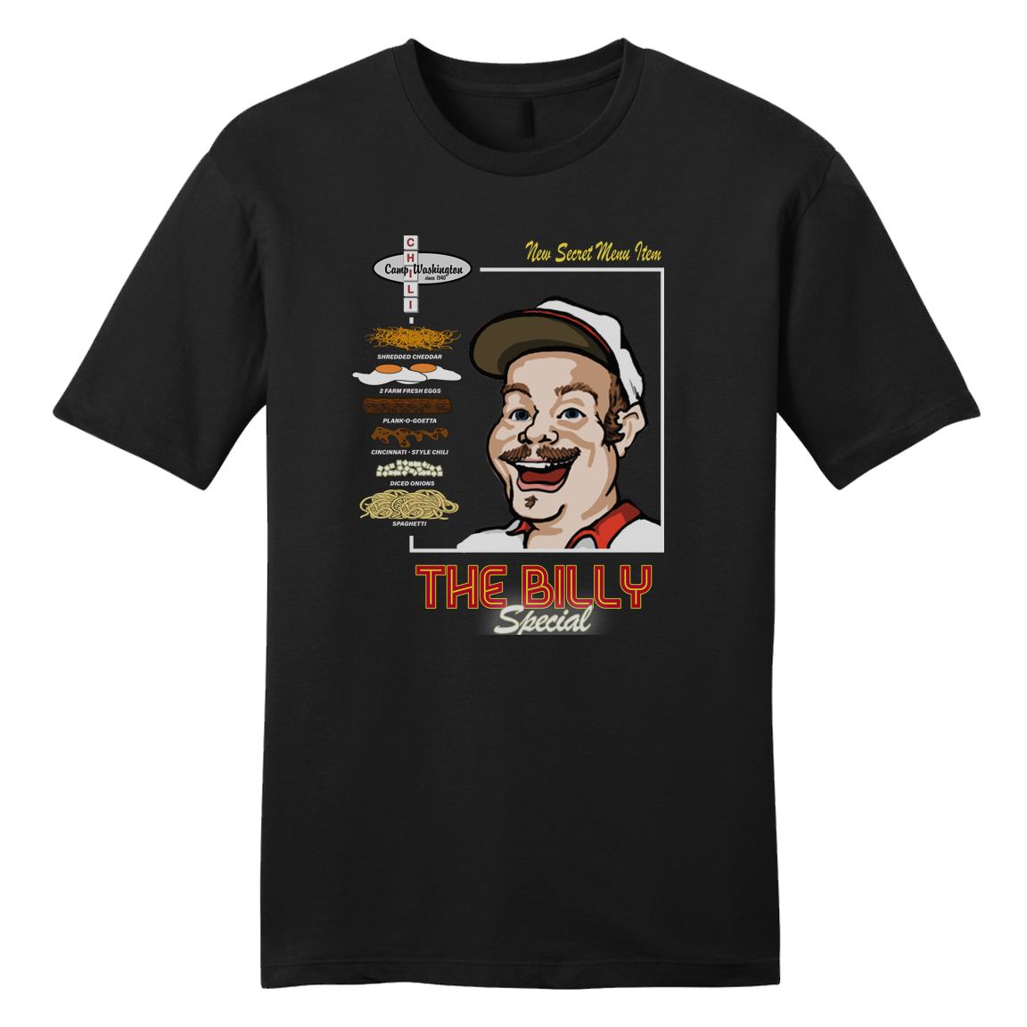 The Billy Special Tee | Cincinnati Chili Apparel | Cincy Shirts