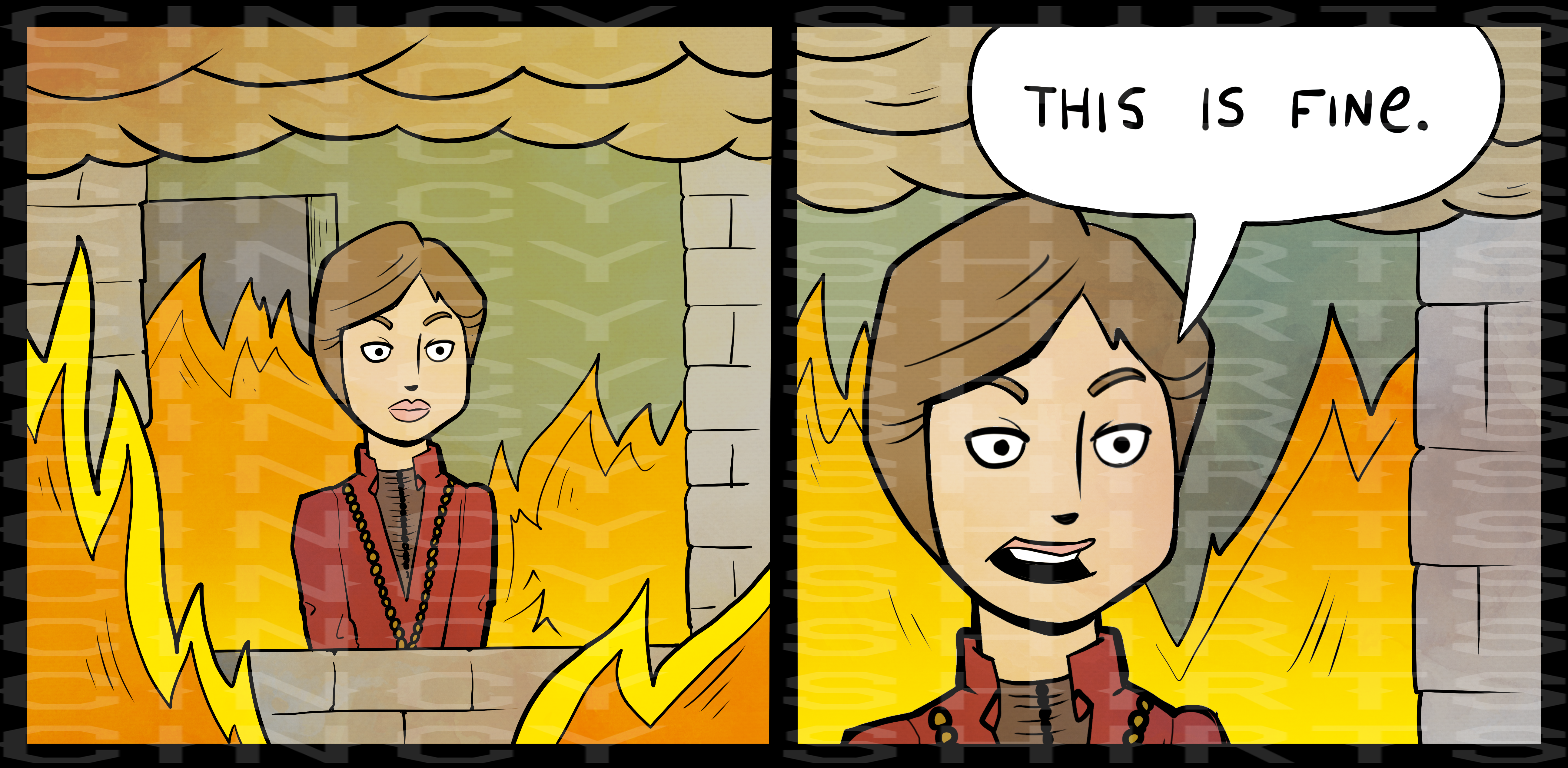 This is Fine - Cincy Shirts