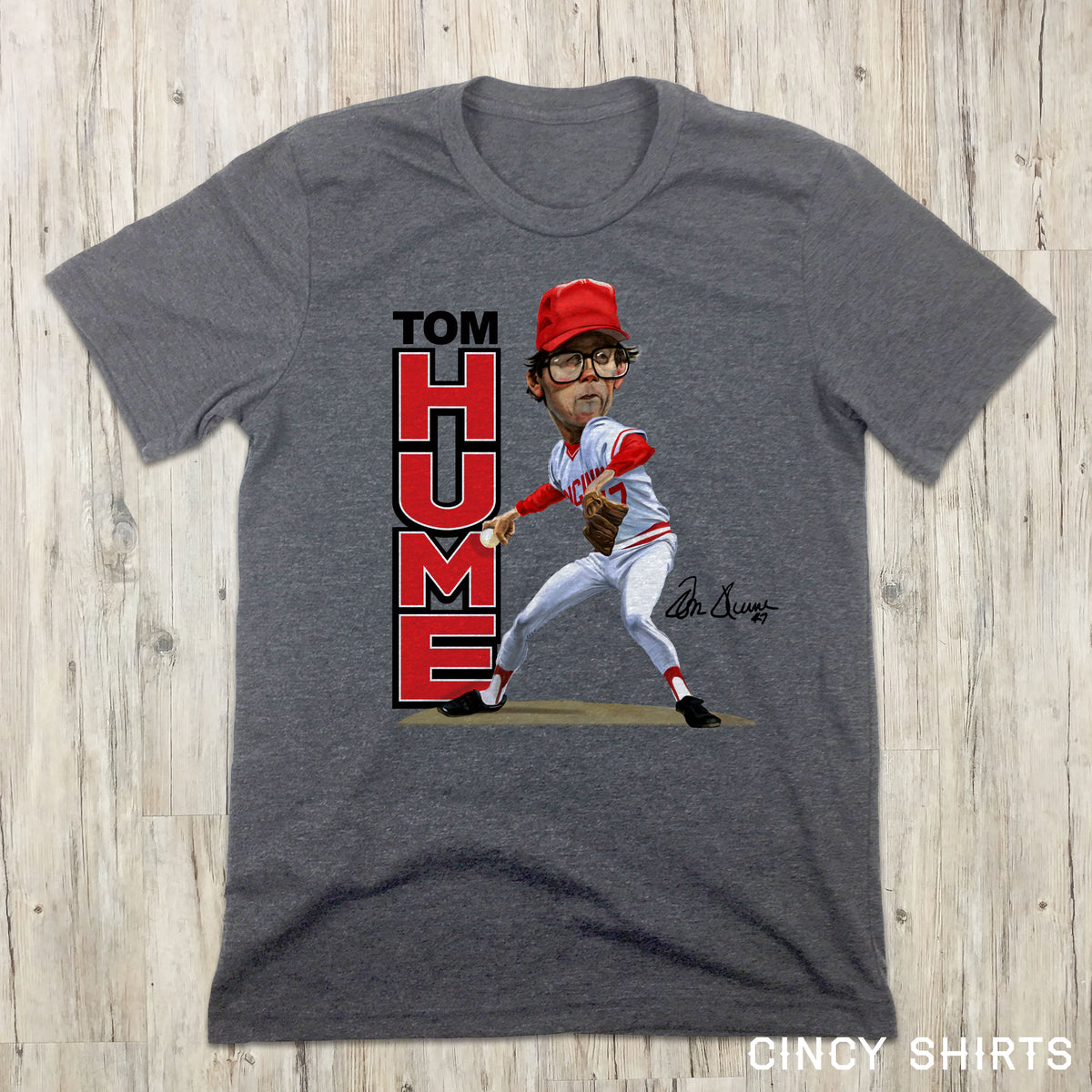 Tom Hume Hall of Heroes - Cincy Shirts